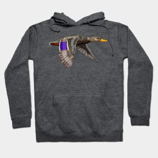 Mallard duck hen Hoodie